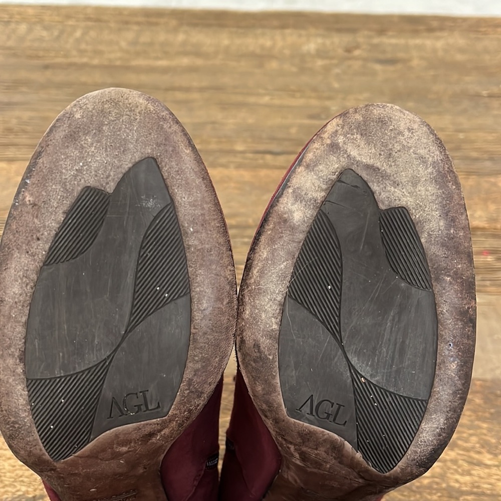 AGL Attilio Giusti Leombruni Suede Ankle Boots - Picture 9 of 10